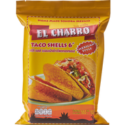 El Charro Taco Shells 6"