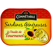 Connetable Sardines In Sunflower Oil