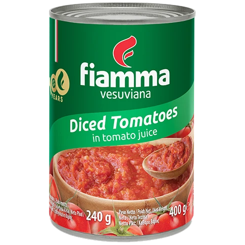 Fiamma Vesuviana Diced Tomatoes in Tomato Juice