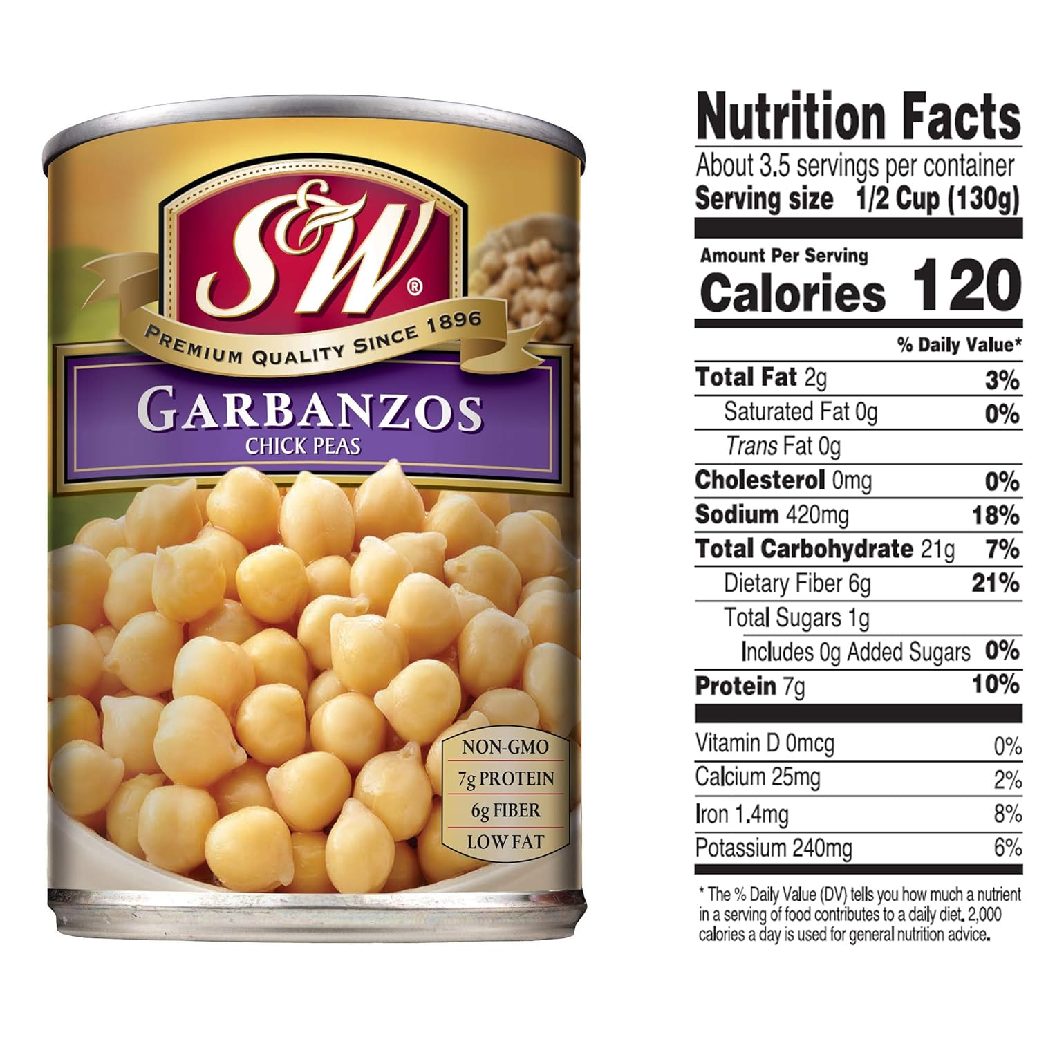 S&W Garbanzo Beans