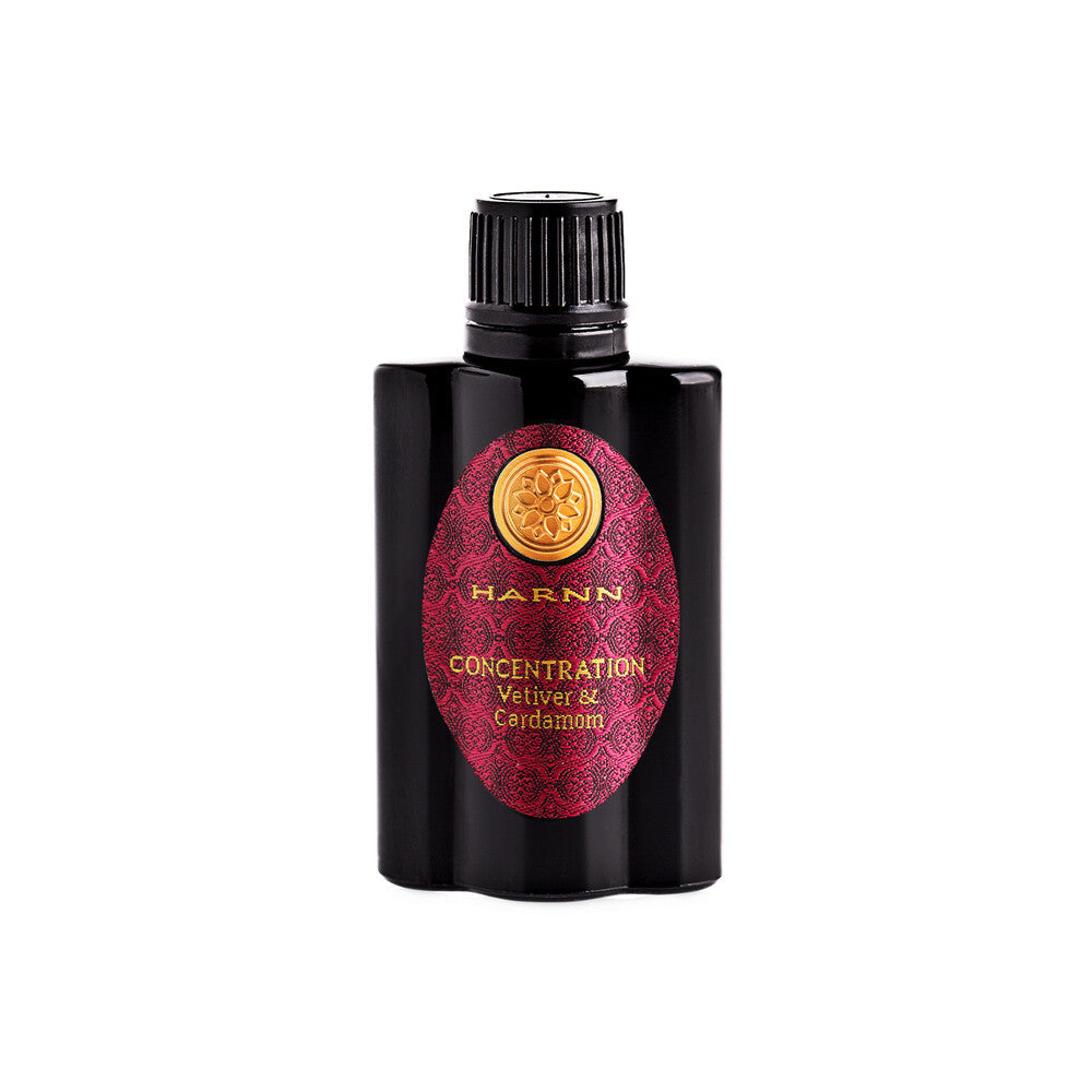 Harnn Signature Essential Oil Blend - Concentration (Vetiver & Cardamom) 35 ml.