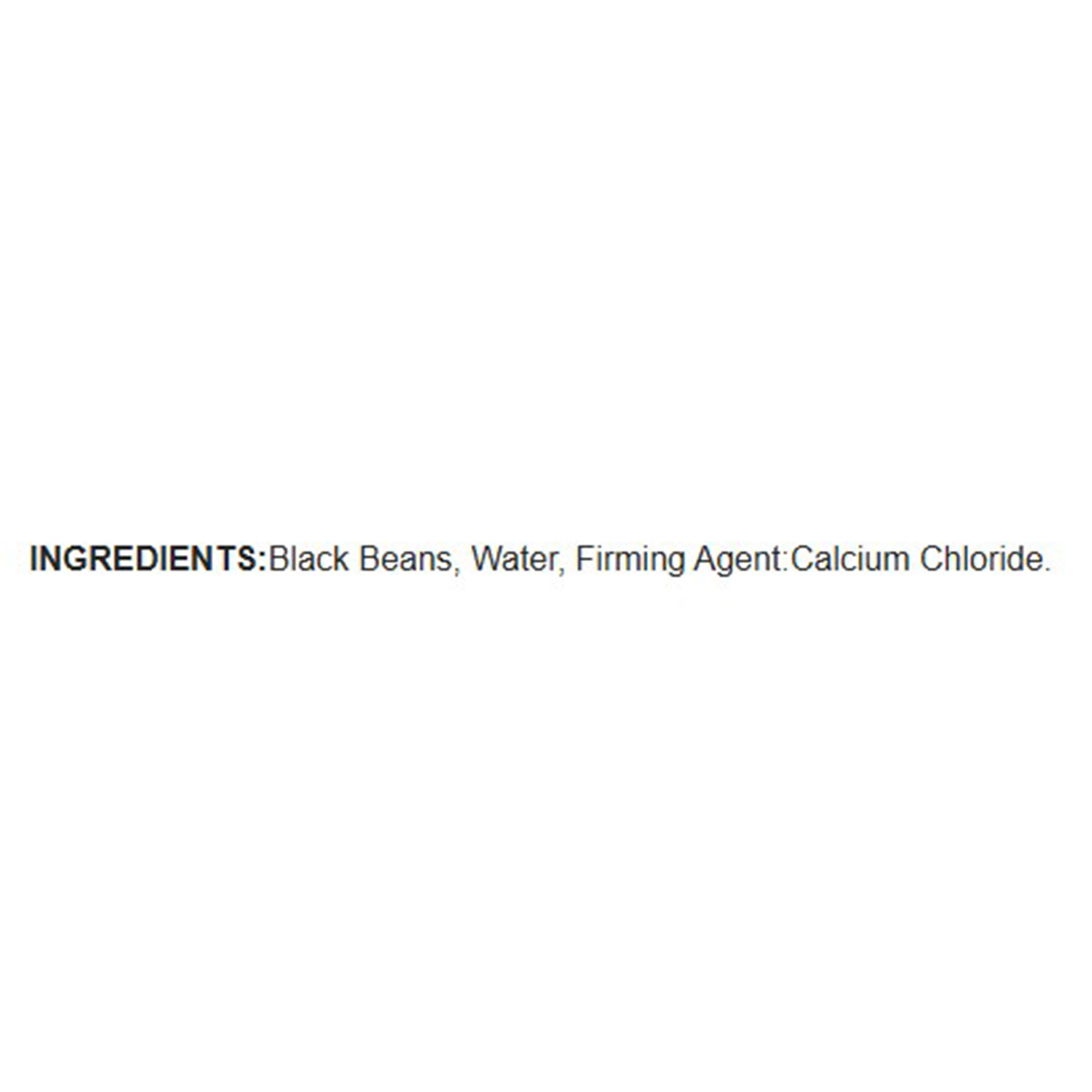 Sainsbury's Black Beans In Water