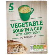 Sainsbury's Vegetable Soup In A Cup With Croutons