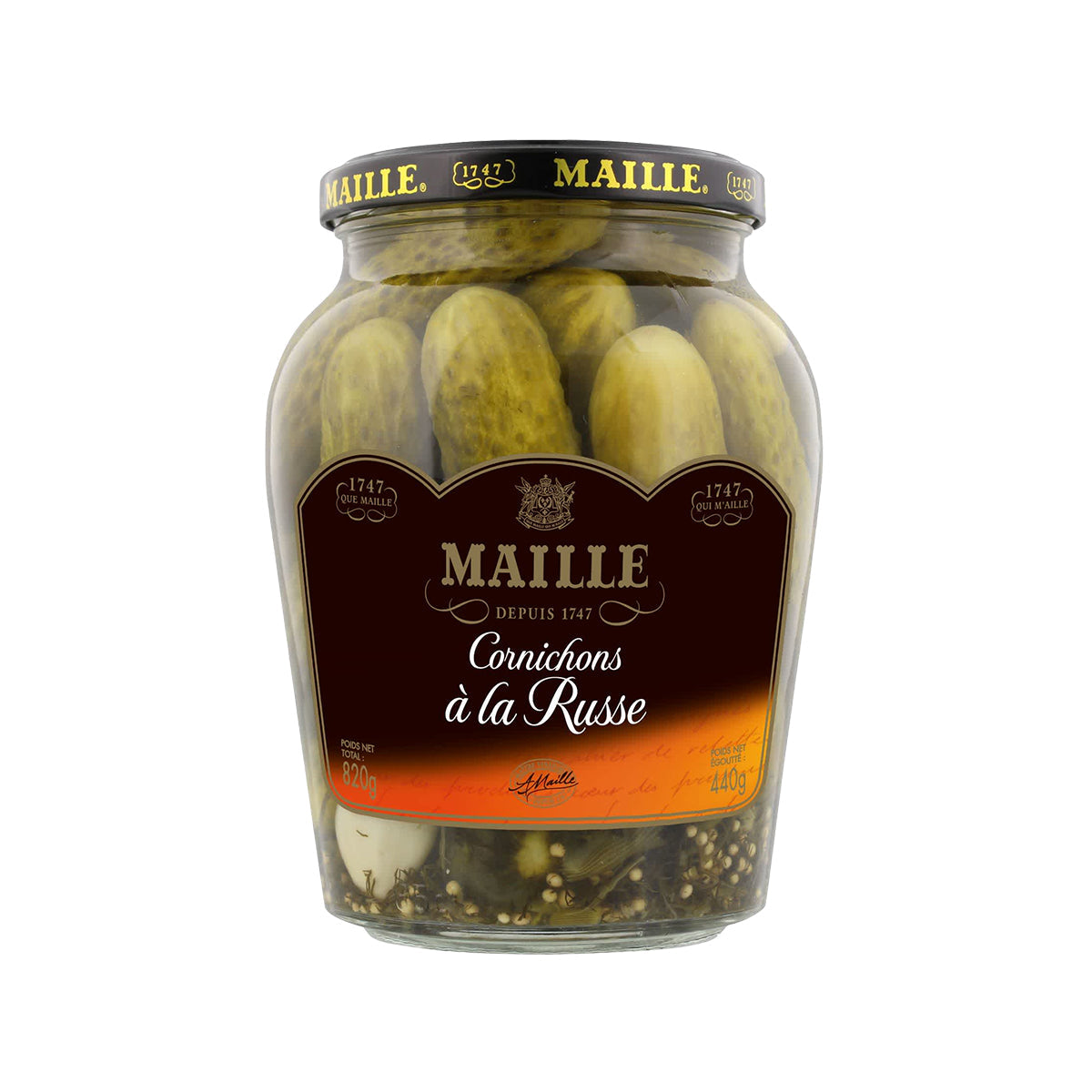 Maillee Cornichons A La Russe
