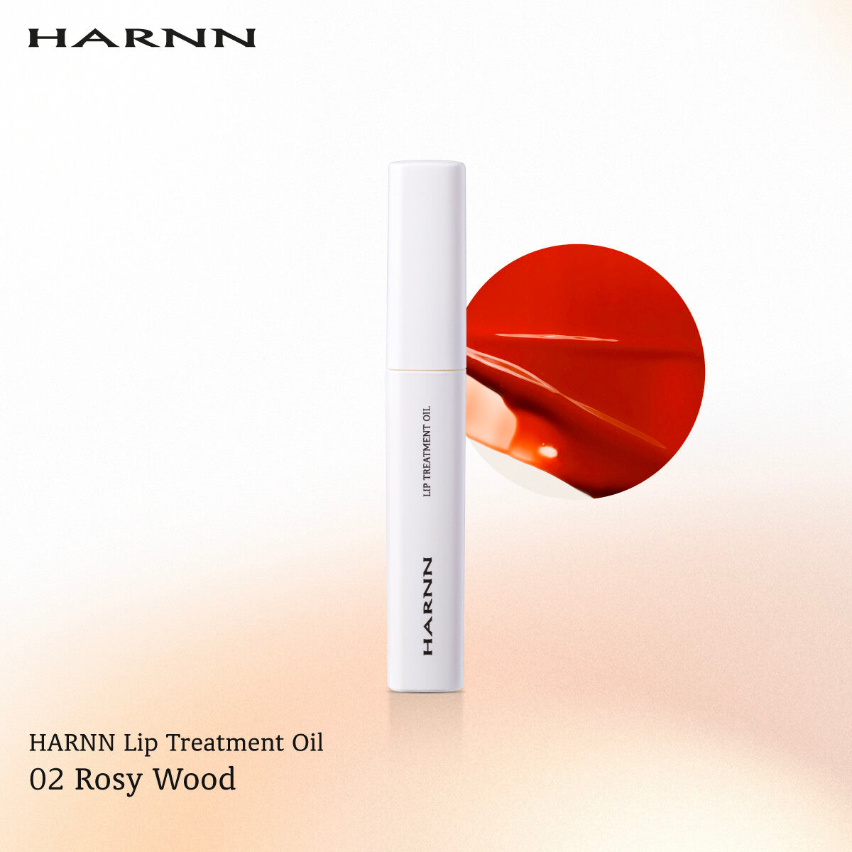Harnn Lip Treatment Oil - 02 Rosy Wood 2 g.