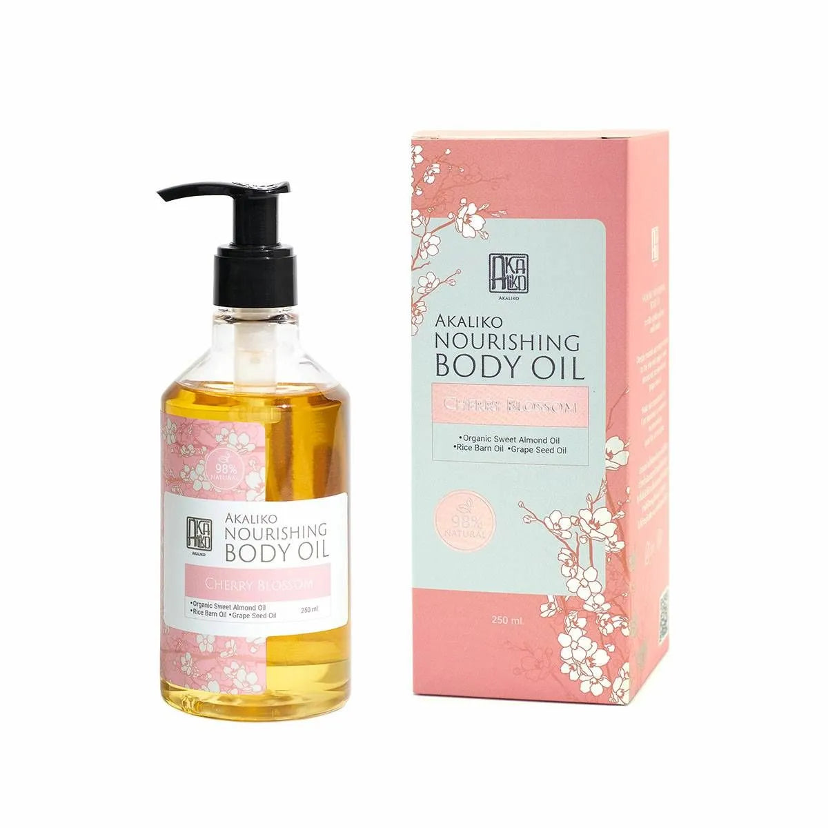 Akaliko Body Oil - Cherry Blossom 250 ml.
