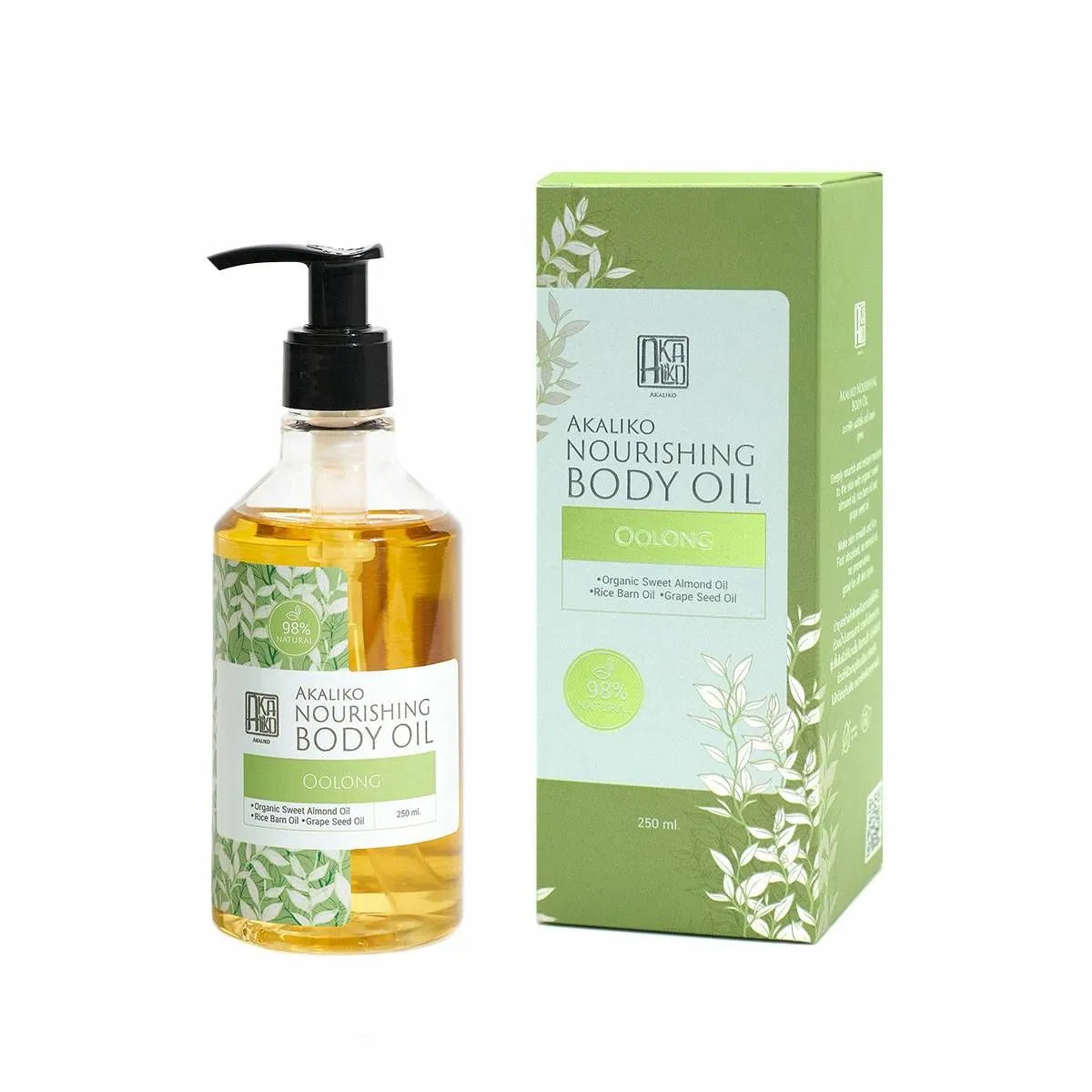 Akaliko Body Oil - Oolong 250 ml.