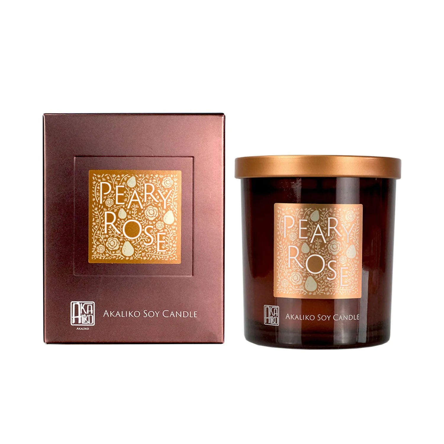 Akaliko Scented Candle - Peary Rose