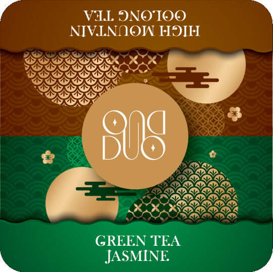 Chaidim Duo Box - Jasmine Green Tea & High Mountain Oolong 2 x 5 Teabags