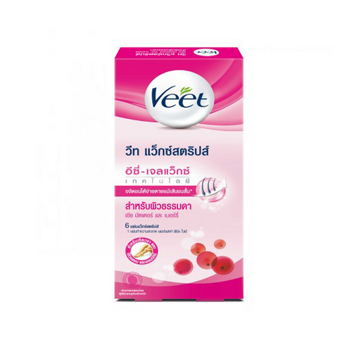 VEET Hair Removal Waxstrips Shea Butter And Berry