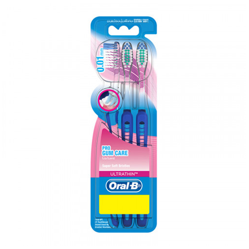 ORAL-B Ultra Thin Pro Gum Care Extra Soft Pack 3