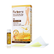 FARBERA Clear & Soft Wax Strips For Legs & Body