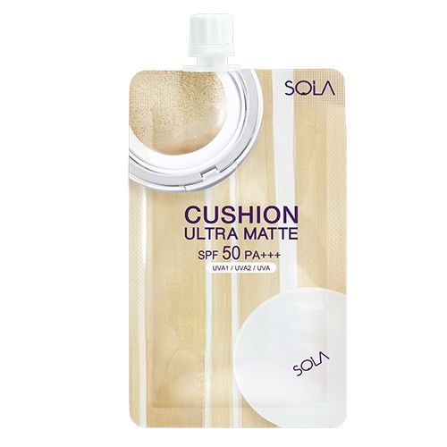 SOLA COSMETIC Cushion Ultra Matte SPF50 PA+++ (a _a TMa A ”a ‹a _a ‡)