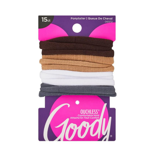 GOODY Ponytailer Ouchless Queue de Cheval 15ct 1pc