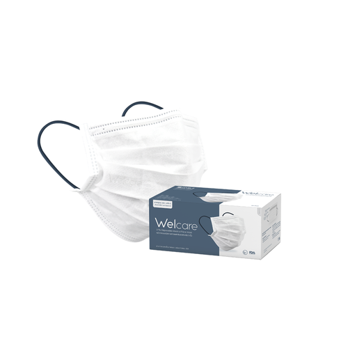 Welcare Medical Face Mask Level 2 White 50pcs