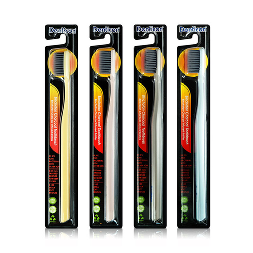 DENTICON Binchotan Charcoal Toothbrush 1pc