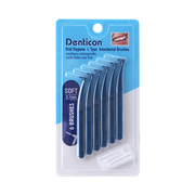 DENTICON Oral Hygiene L Type Interdental Brushes 6pcs