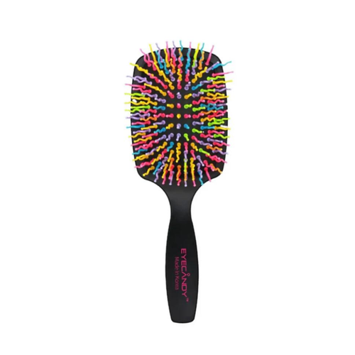 EYECANDY Rainbow Volume S Paddle Brush Black 1pc