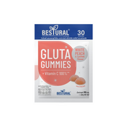 BESTURAL X DHC Gummy Jelly Plus L-Glutathione And Vitamin C White Peach And Lychee Flavour 30
