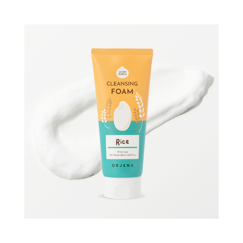 ORJENA Smile Day Cleansing Foam Rice