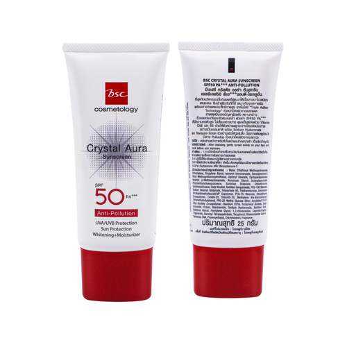 Bsc Crystal Aura Sun Screen SPF50 PA+++