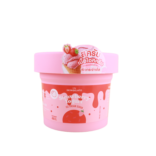 THE SKINGELATO Strawberry Yogurt Ice Cream Scrub