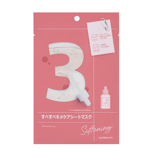 NUMBUZIN No.3 Tingle-Pore Softening Sheet Mask 1ea