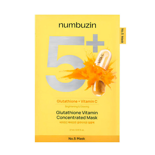 NUMBUZIN No.5+ Glutathione Vitamin Concentrated Mask