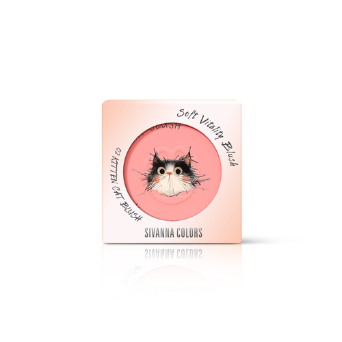 SIVANNA Soft Vitality Blush 4.5g #02 Kitten Cat Blush