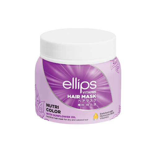 Ellips Hair Mask Nutri Color Jar Purple 200g