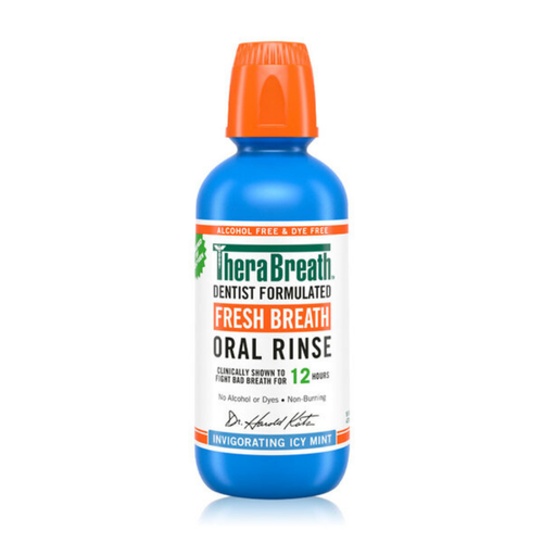 THERABREATH Fresh Breath Oral Rinse Icy Mint