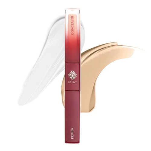 CHAT Double Pro Eye Primer Concealer 2.5 ml.+2.5 ml.