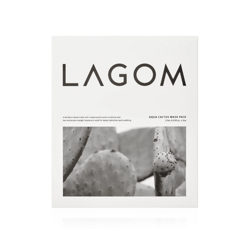 LAGOM Aqua Cactus Mask Pack