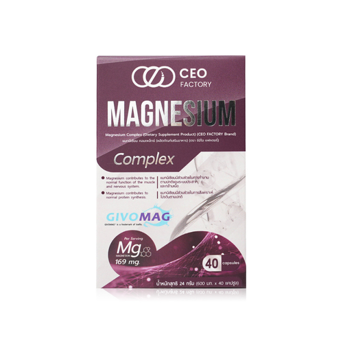 CEO Factory Magnesium Complex 40 Capsules