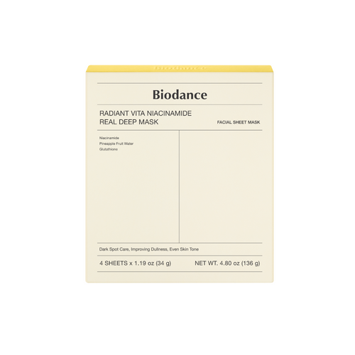 BIODANCE Radiant Vita Niacinamide Real Deep Mask
