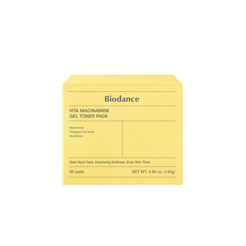 BIODANCE Vita Niacinamide Gel Toner Pads 60pads
