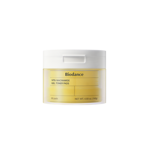 BIODANCE Vita Niacinamide Gel Toner Pads 60pads