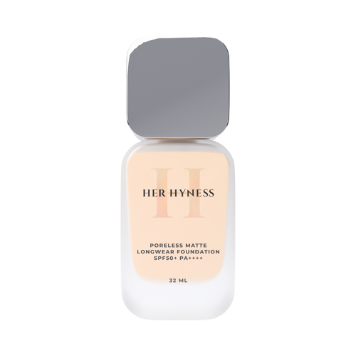 HER HYNESS Poreless Matte Longwear Foundation SPF50+ PA++++ 32ml #01N Very Light Neutral