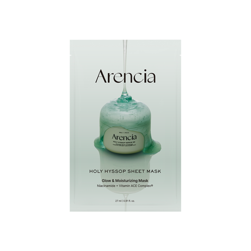 ARENCIA Holy Hyssop Sheet Mask 27ml