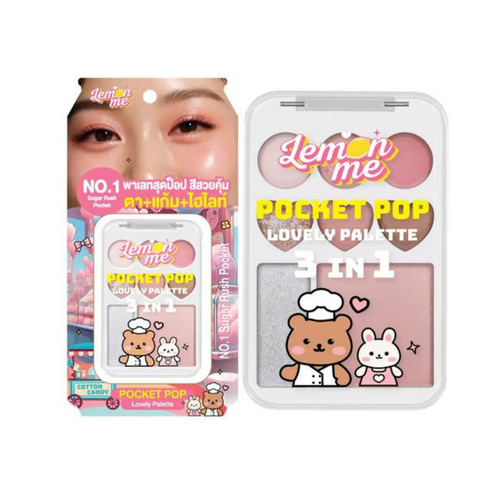 Lemon Me Pocket Pop Lovely Palette 9.5g #01 Sugar Rush Pocket