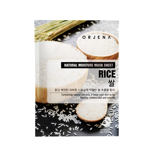 ORJENA Natural Moisture Rice Mask Sheet