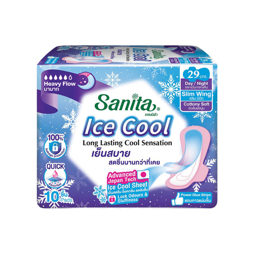 SANITA Ice Cool Slim Wing 29cm 10pads