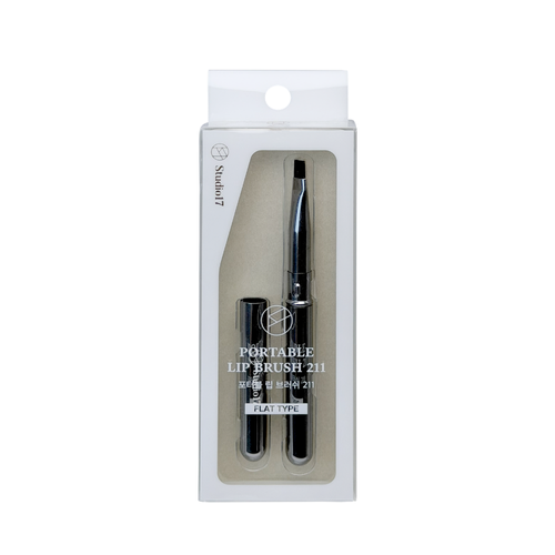 STUDIO17 Portable Lip Brush Flat 211 1pc
