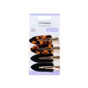 TITANIA Hair Clip the Duo Luxe Classics 4pcs