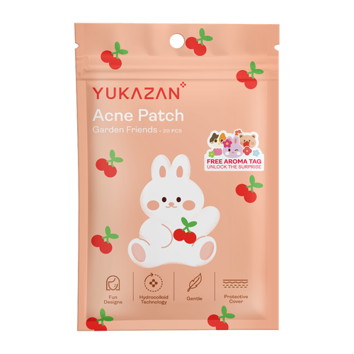 YUKAZAN Acne Patch Garden Friends Bunny Charm