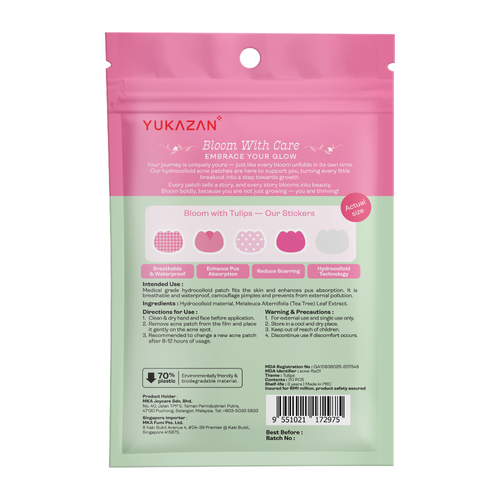 YUKAZAN Acne Patch Spring Whisper Tulips
