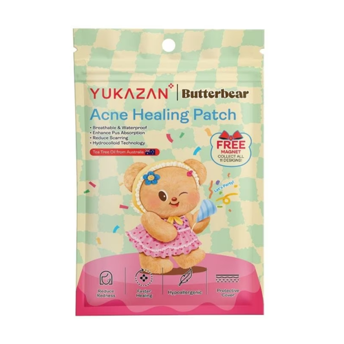YUKAZAN Butterbear Acne Patch