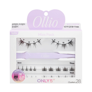 OLLIO No Glue Eyelashes Mixx Pack 1set OMP03 - Spiky