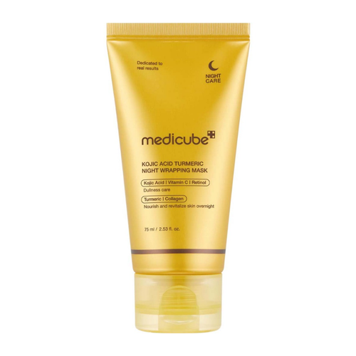 MEDICUBE Kojic Acid Turmeric Night Wrapping Mask