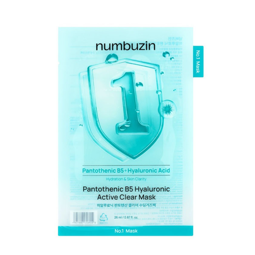 NUMBUZIN No.1 Pantothenic B5 Hyaluronic Active Clear Mask